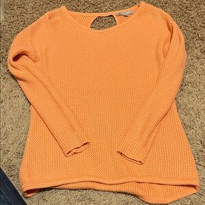 Orange Knit Sweater